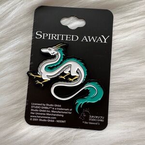 Spirited Away Haku Enamel Pin